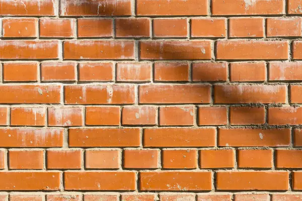 Старая оранжевая текстура кирпичной стены для фона — стоковое фото