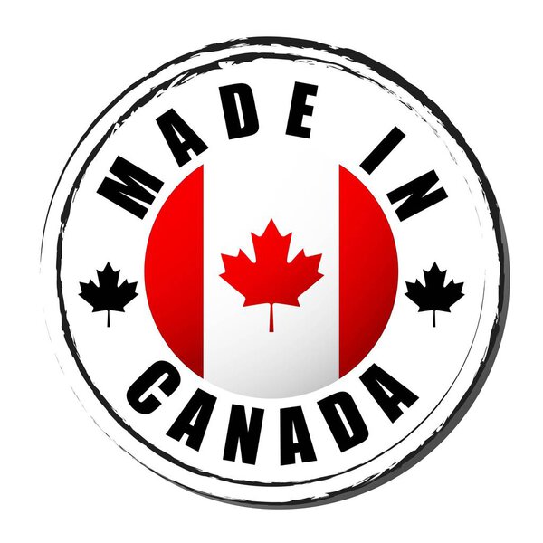 Сделано в Канаде. Символ. Печать
.