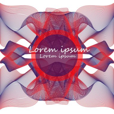 Soyut geometrik arkaplan. Renkli ve spektrum vektörü