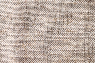 Hafif bej Tekstil arka plan portre. Kumaş makro yapısı