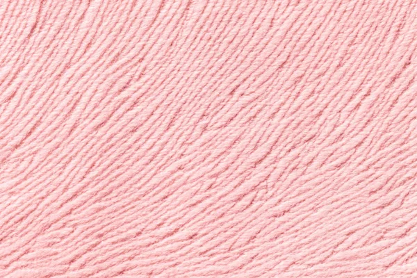 Fondo rosa claro de material textil suave. Tejido con textura natural . — Foto de Stock