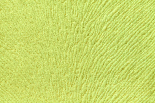 Fundo verde claro de material têxtil macio. Tecido com textura natural . — Fotografia de Stock