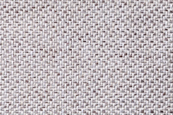 Белый текстильный фон крупным планом. Структура тканевого макроса — стоковое фото