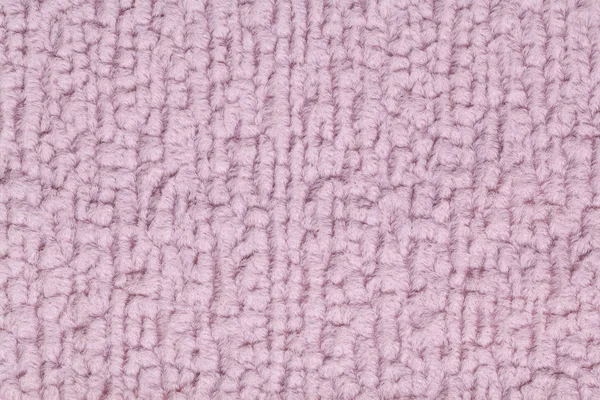 Ljus lila fluffiga bakgrund av ulliga, mjuk trasa. Konsistens av textil närbild. — Stockfoto