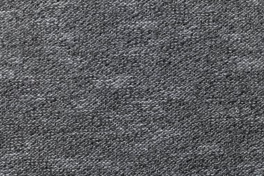 Gri Tekstil arka plan portre. Kumaş makro yapısı