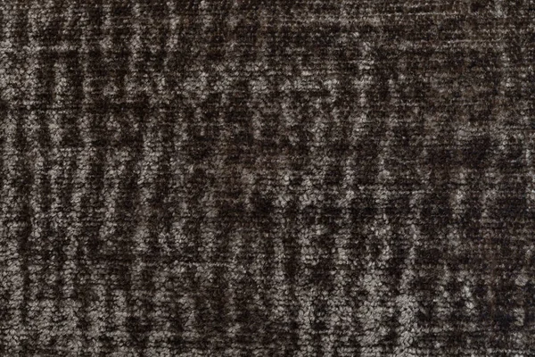 Fundo fofo marrom de pano macio e felpudo. Textura de close-up têxtil — Fotografia de Stock