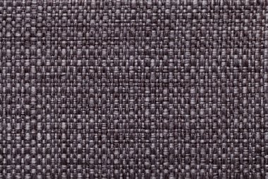 Damalı deseni, closeup ile kahverengi Tekstil arka plan. Kumaş makro yapısı.