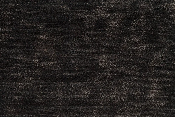 Dunkelbrauner, flauschiger Hintergrund aus weichem, wolligem Tuch. Textur aus leichtem Windeltextil, Nahaufnahme. — Stockfoto