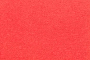 Eski parlak kırmızı kağıt closeup doku. Yoğun bir karton yapısını. Carmine arka plan