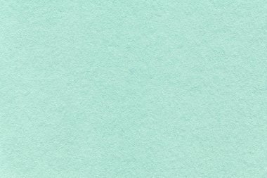 Eski Açık Camgöbeği kağıt arka plan, closeup doku. Yoğun turkuaz karton yapısını