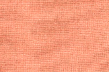 Açık mercan renkli hasır desen, closeup ile bir tekstil malzemesinden.