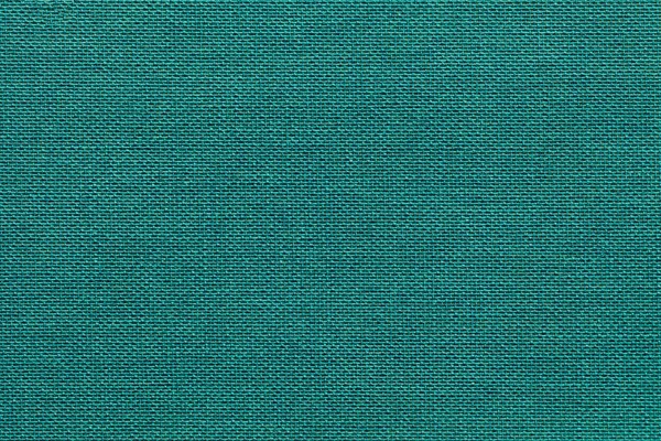 Hellen Cyan Hintergrund aus einem Textilmaterial mit Weidenmuster, Nahaufnahme. — Stockfoto