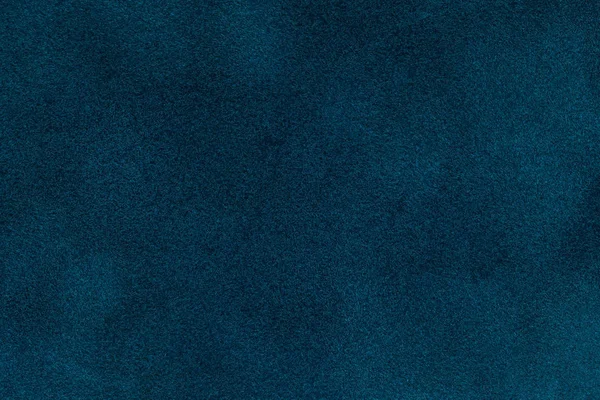 Arka plan koyu mavi süet kumaş portre. Velvet mat doku lacivert nubuk Tekstil