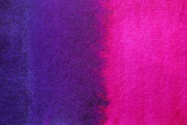 Fondo de arte abstracto púrpura oscuro y azul marino. Acuarela pintura sobre lienzo . — Foto de Stock