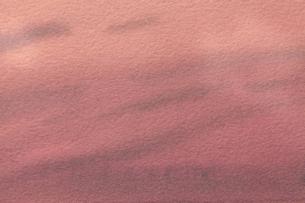 Fondo de arte abstracto de color rojo claro y rosa. Acuarela pintura sobre lienzo . — Foto de Stock
