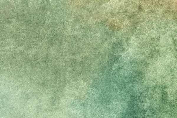 Arte Abstrata Fundo Verde Escuro Cores Oliva Turquesa Aquarela Pintura — Fotografia de Stock