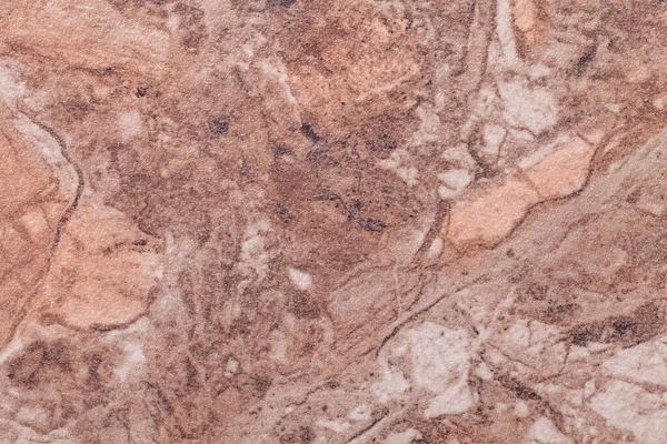 暗褐色の大理石の質感とパターン マクロな背景 鉱物のタイルからの琥珀の石の背景 クローズアップ — ストック写真