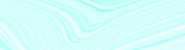 現代のトレンドの日陰でネオミントの背景 波とパターンを持つ美しい質感のまつ毛 スクリーンセーバーやパッケージのテンプレート 青で抽象的なイラスト — ストック写真