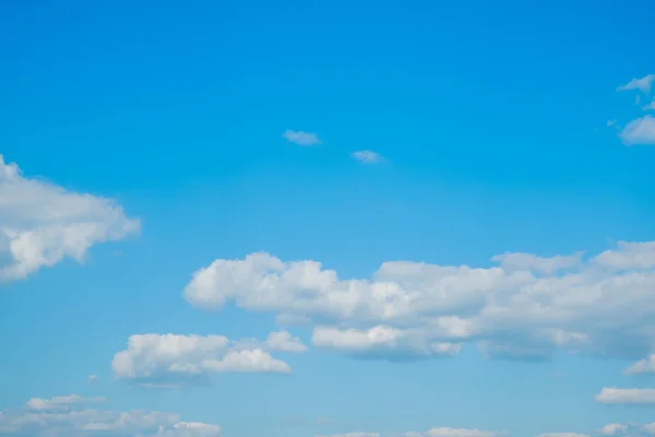 Light blue sky with cloud use as background