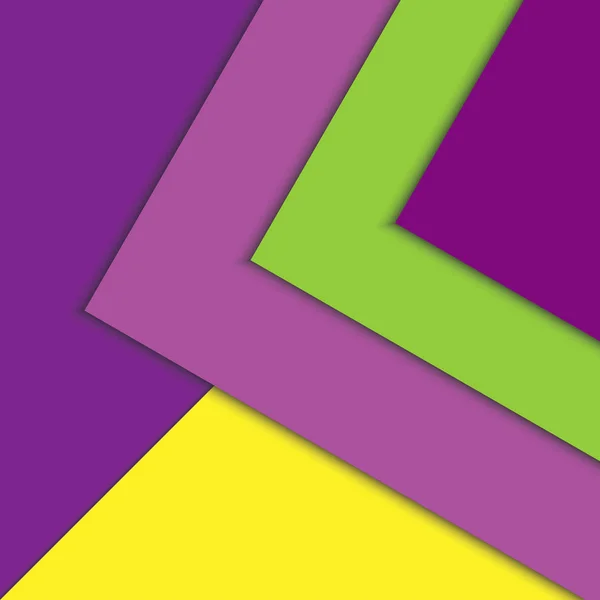 Moderna material design vektor bakgrund. Abstrakt färgglada geometriska illustration. — Stock vektor