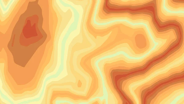 Fondo topográfico del mapa de altitud. El terreno montañoso. Ilustración vectorial abstracta . — Vector de stock