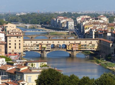 The Ponte Vecchio bridge