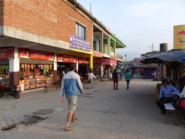 Tiendas en Katmandú — Foto de Stock