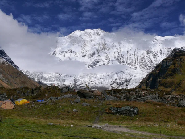 Annapurna 1, Campo Base de Annapurna — Fotografia de Stock