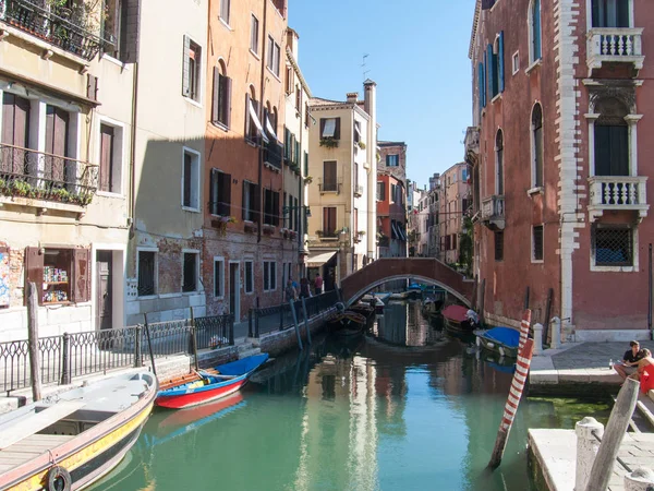 Canales venecianos — Foto de Stock