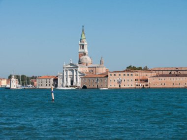 San Giorgio Maggiore Venedik görünümünü