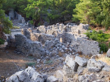Phaselis antik kalıntılar güzel