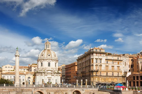 Een van de straten van Rome, regio Latium, Italië. — Stockfoto