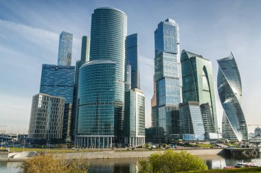 Moskova-şehir - Uluslararası İş Merkezi, Moskova, Rusya'nın parçası.