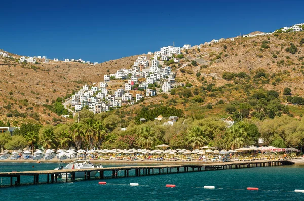 Vista soleada de Ortakent cerca de Bodrum, Mugla, Turquía . —  Fotos de Stock