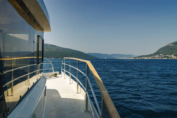 Beautiful Mediterranean landscape, mountains, Bay of Kotor and A