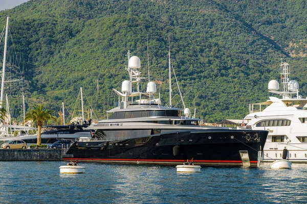 Sunny View Luxury Yacht Port Tivat Montenegro — 图库照片