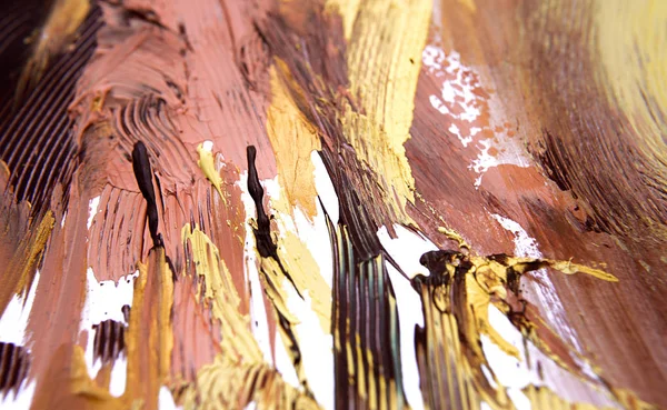 Háttér, a meleg, színes, absztrakt festészet — Stock Fotó