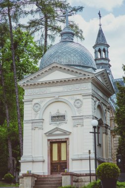 Anıtlar ve Lychakivske Mezarlığı, Lviv, Ukrayna, Avrupa mimari ayrıntıları göster