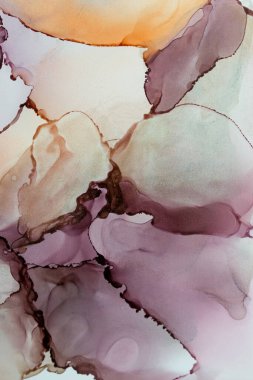 Soyut renkli arka plan, duvar kağıdı. Akrilik boyaları karıştırıyorum. Modern sanat. Mermer dokusu. Alkol mürekkebi renkleri yarı saydam. Alkol soyut modern sanat sıvısı. Karşıtlık Mürekkebi deseni