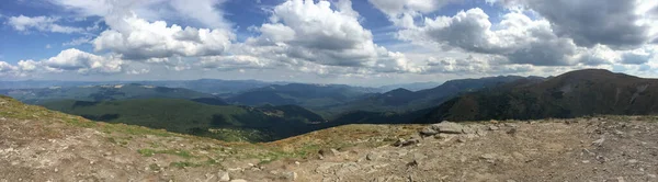 View Carpathian Mountains Ukraine Travel Tourism Nature Concept Mobile Photo — Stock Photo, Image