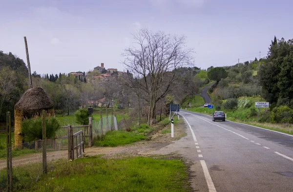 Casale Marittimo, Πίζα, Τοσκάνη - Ιταλία — Φωτογραφία Αρχείου