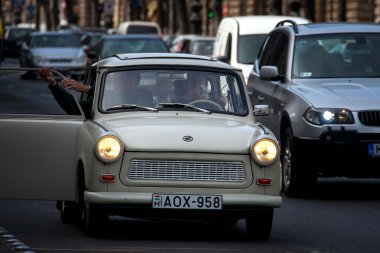 Budapeşte Macaristan'ın başkenti tarafından Tuna nehri geçti.