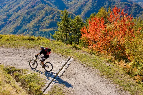 Tiravento Mount, Premilcuore,  Forli, Romagna - Riding mountain — стокове фото