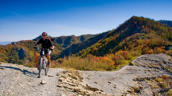 Tiravento Mount, Premilcuore,  Forli, Romagna - Riding mountain — стокове фото