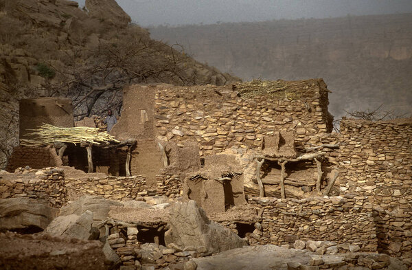 Dogon village, Dogon land, Tireli, Mali, Africa