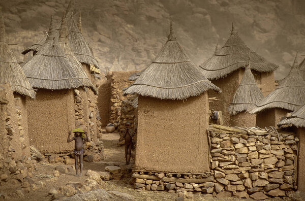 Dogon village, Dogon land, Tireli, Mali, Africa