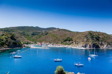 Capraia Island, Arcipelago Toscano Milli Parkı, Toskana, İtalya