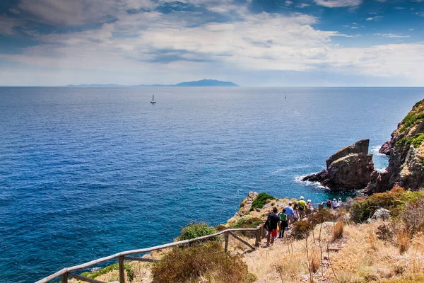 Capraia Island, Arcipelago Toscano Milli Parkı, Toskana, İtalya — Stok fotoğraf