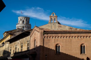 Pisa, İtalya, 26 Şubat 2017: Pisa Kulesi 