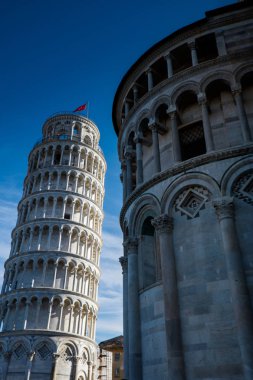 Pisa, İtalya, 26 Şubat 2017: Pisa Kulesi 